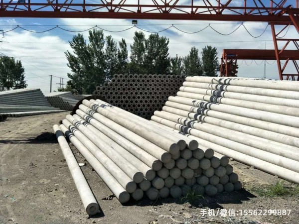 张家界190*10米非预应力水泥电线杆